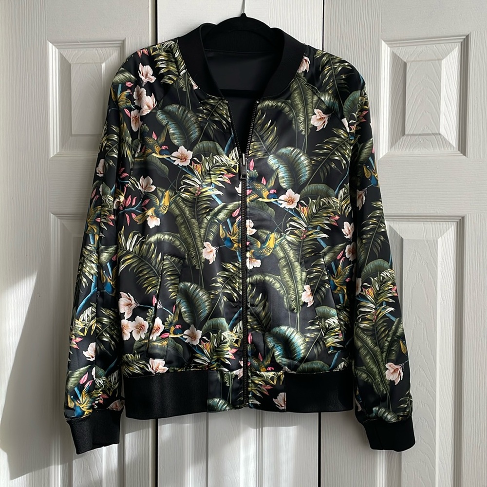 REVERSIBLE Men’s Bomber Jacket - Medium